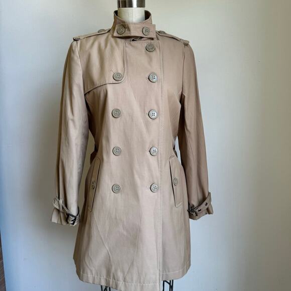 Dkny Jackets & Blazers - Vintage DKNY Belted Khaki Trench Coat